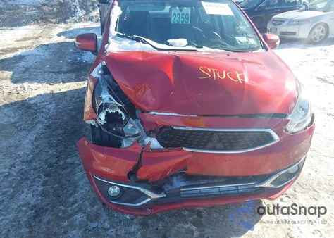 2017 Mitsubishi Mirage Se from USA, damaged, VIN ML32A4HJ0HH019870